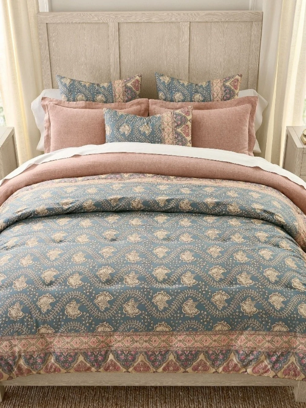 NWT Pottery Barn Ellsworth King Comforter Set With Shams